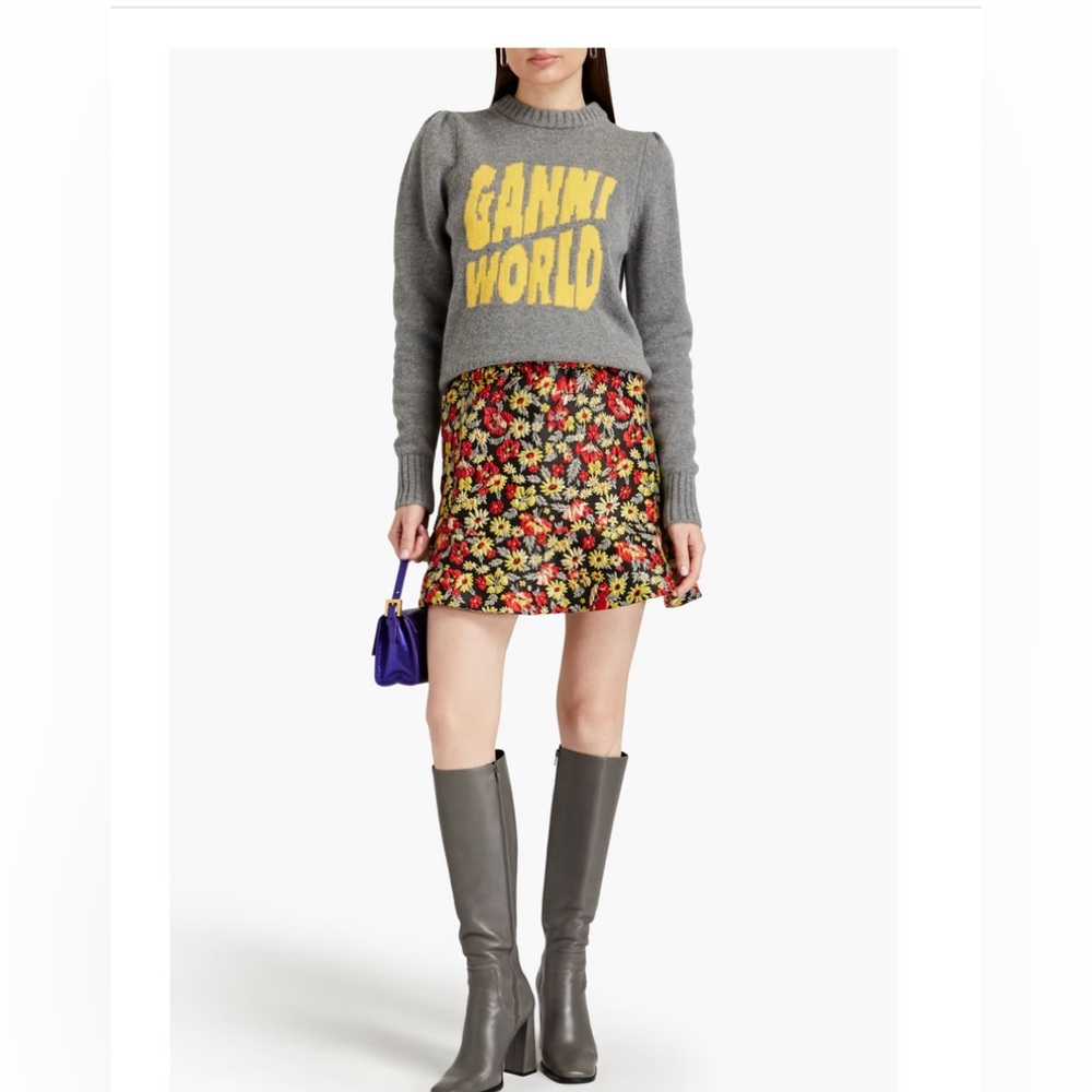 Ganni Tapestry skirt